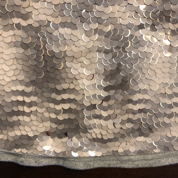 Sequin Front Sweatshirt by Express - Picture 8 of 16